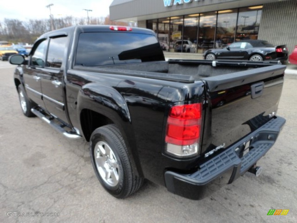 2008 Sierra 1500 Denali Crew Cab AWD - Onyx Black / Ebony photo #2