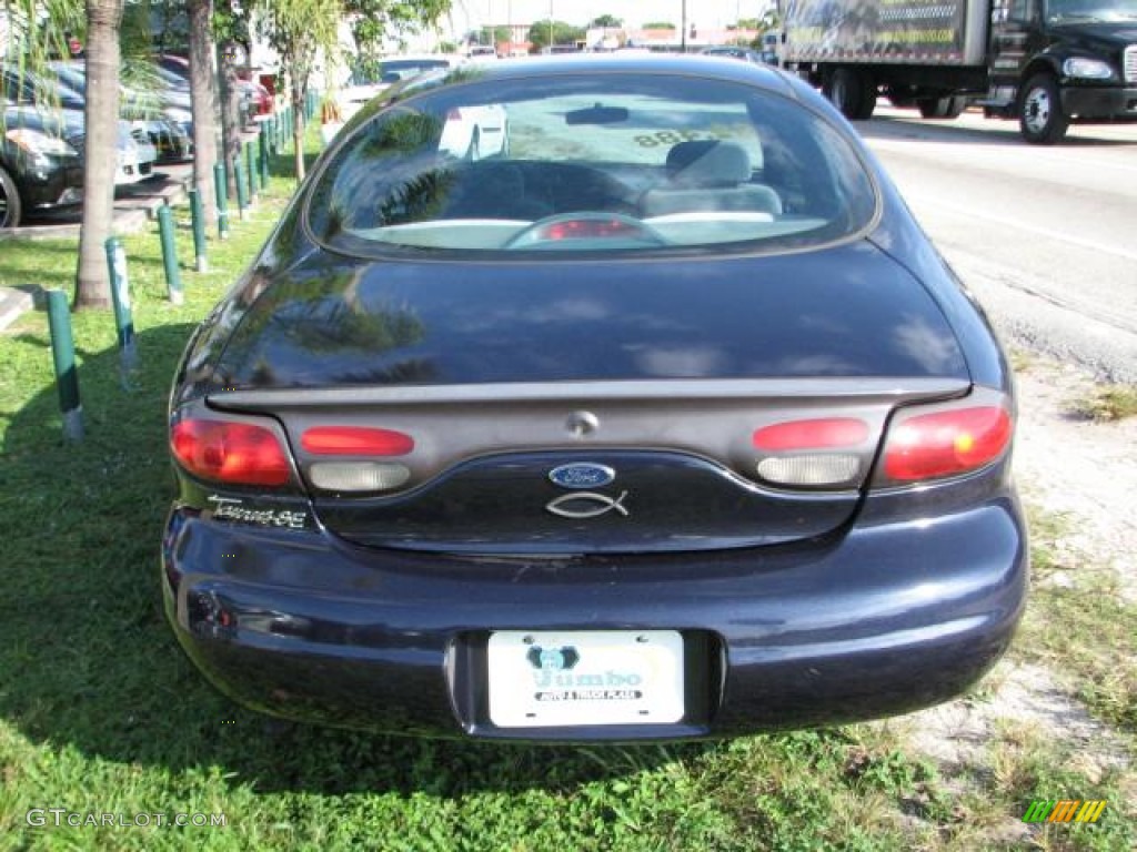 1998 Taurus SE - Deep Navy Blue Metallic / Dark Denim Blue photo #7