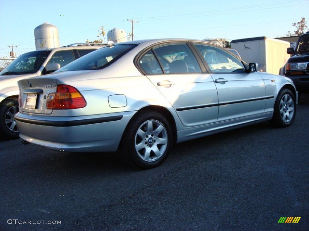 2004 3 Series 325xi Sedan - Titanium Silver Metallic / Black photo #5