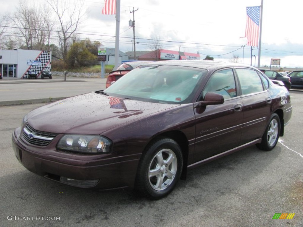 2004 Impala LS - Berry Red Metallic / Medium Gray photo #1