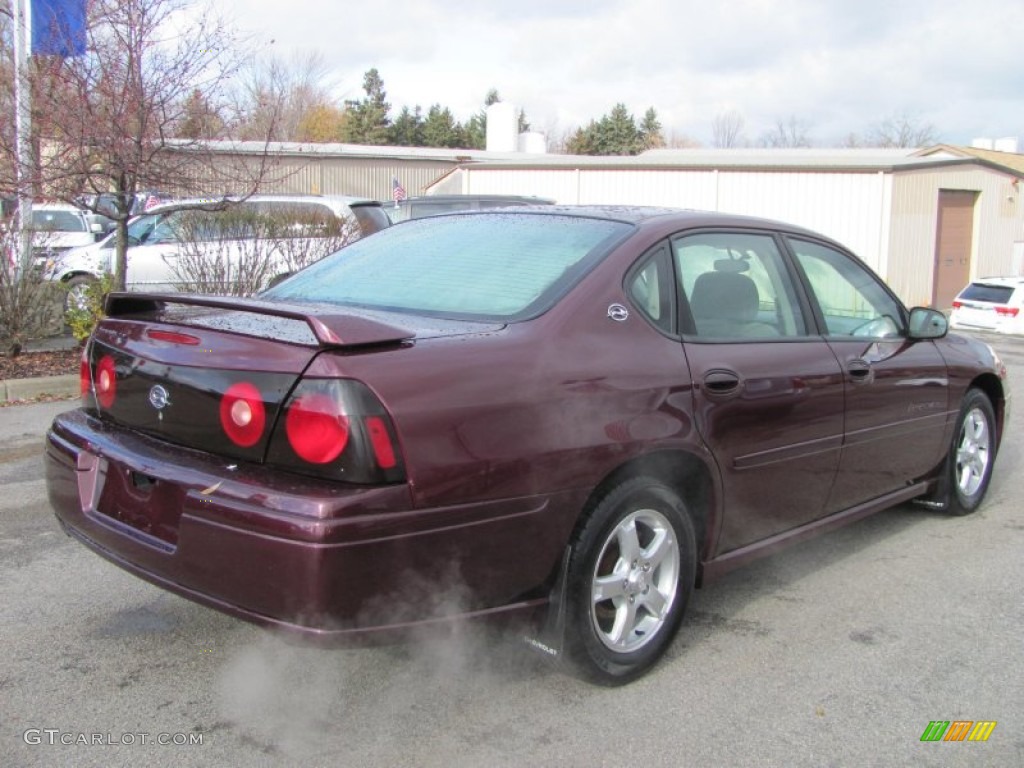 2004 Impala LS - Berry Red Metallic / Medium Gray photo #2