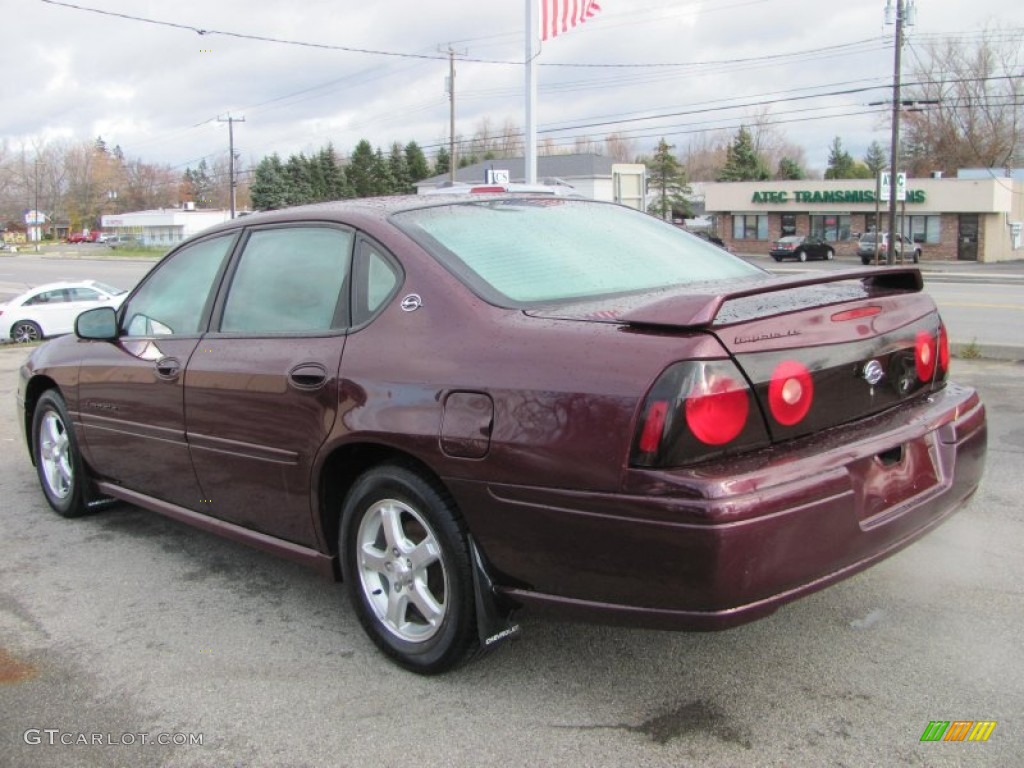2004 Impala LS - Berry Red Metallic / Medium Gray photo #16