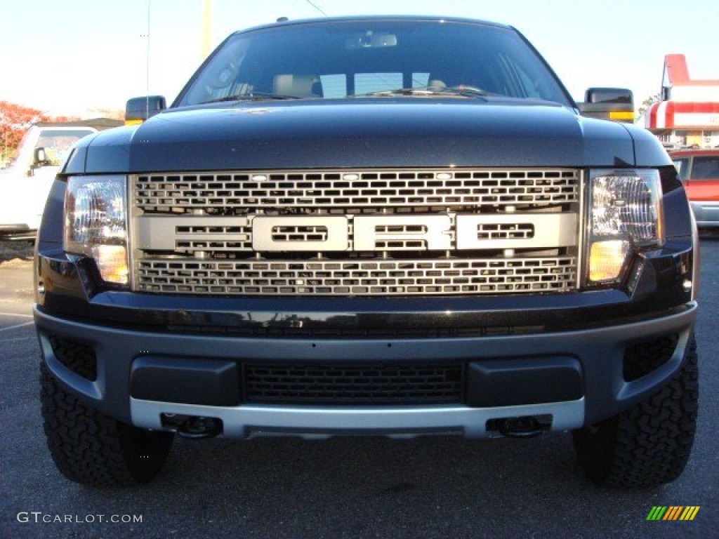 2010 F150 SVT Raptor SuperCab 4x4 - Tuxedo Black / Black photo #7