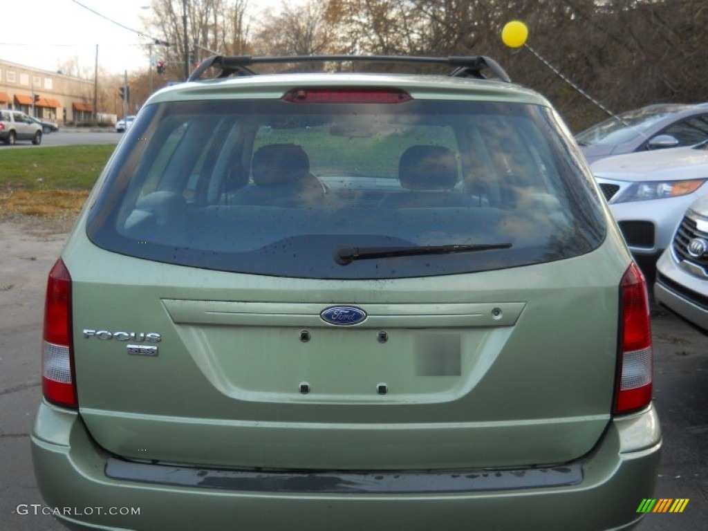 2007 Focus ZXW SES Wagon - Kiwi Green Metallic / Dark Pebble/Light Pebble photo #14