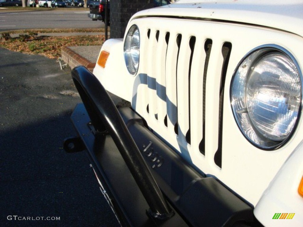 2004 Wrangler X 4x4 - Stone White / Dark Slate Gray photo #22