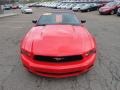 2011 Race Red Ford Mustang V6 Premium Convertible  photo #7