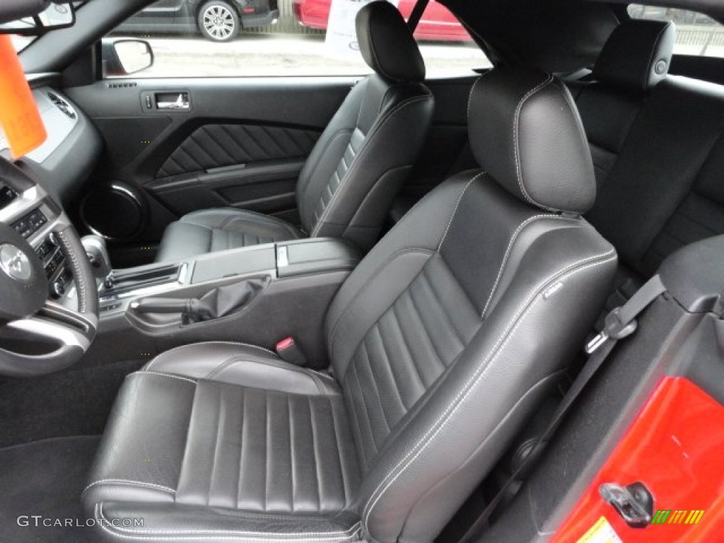 2011 Mustang V6 Premium Convertible - Race Red / Charcoal Black photo #10