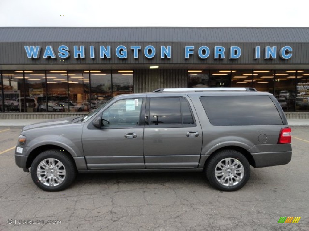 2012 Expedition EL Limited 4x4 - Sterling Gray Metallic / Charcoal Black photo #1