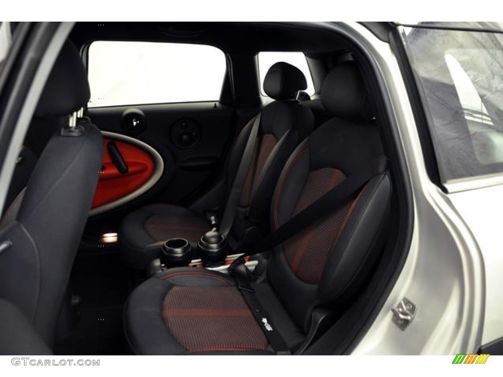 2011 Cooper Countryman - Crystal Silver / Carbon Black photo #22