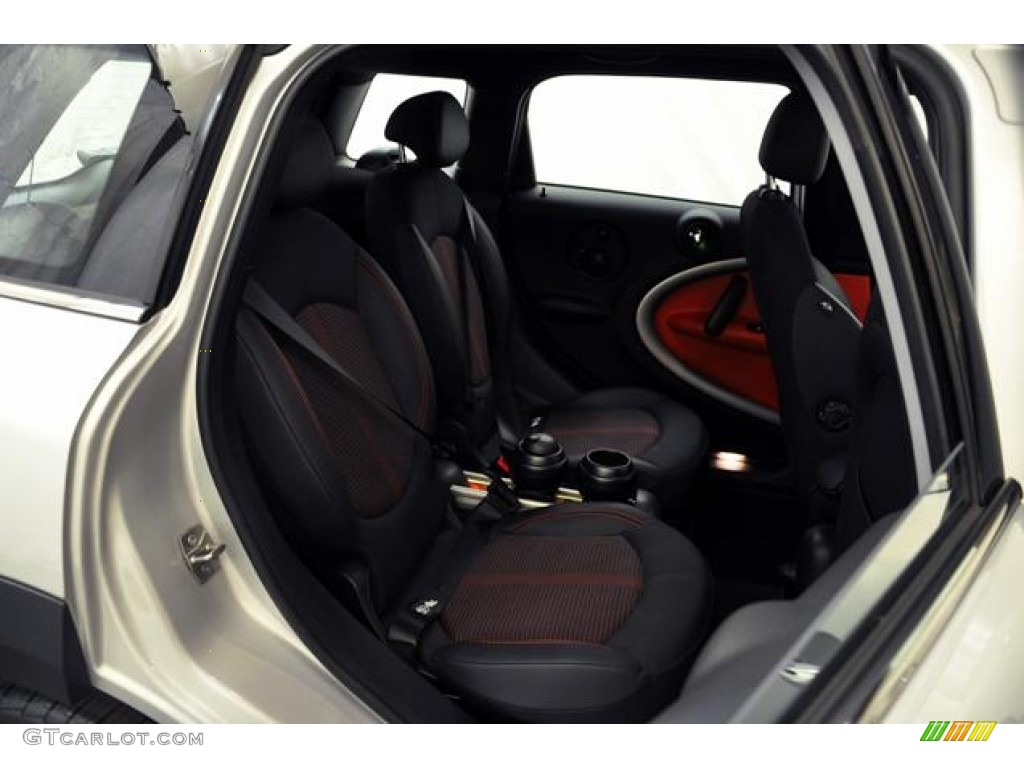 2011 Cooper Countryman - Crystal Silver / Carbon Black photo #25