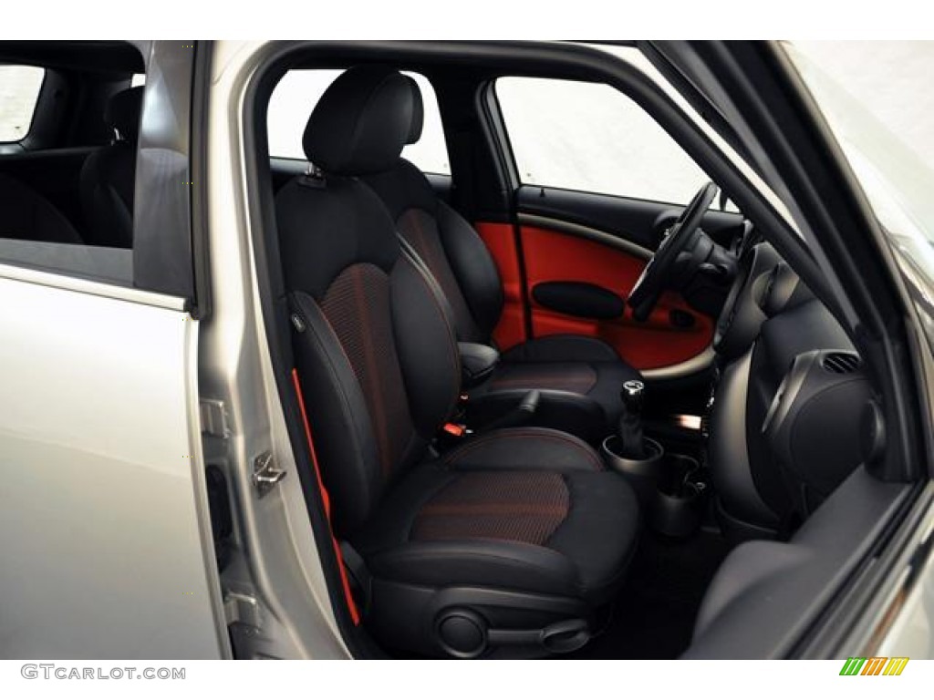 2011 Cooper Countryman - Crystal Silver / Carbon Black photo #26