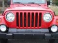 1999 Flame Red Jeep Wrangler Sport 4x4  photo #3