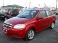 Sport Red - Aveo LT Sedan Photo No. 1
