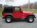 1999 Flame Red Jeep Wrangler Sport 4x4  photo #5