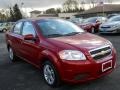Sport Red - Aveo LT Sedan Photo No. 13