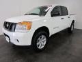 Blizzard White - Titan S Crew Cab 4x4 Photo No. 1
