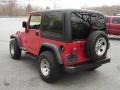 1999 Flame Red Jeep Wrangler Sport 4x4  photo #8