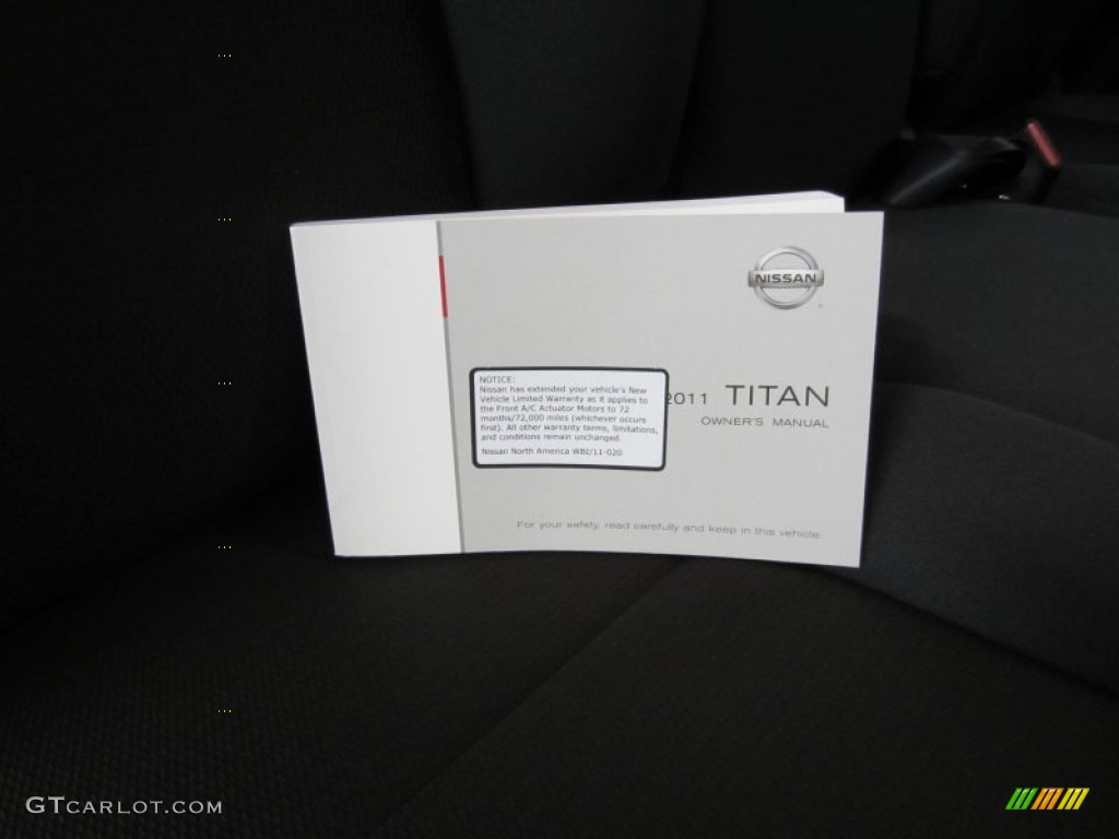 2011 Nissan Titan S Crew Cab 4x4 Books/Manuals Photo #56459937