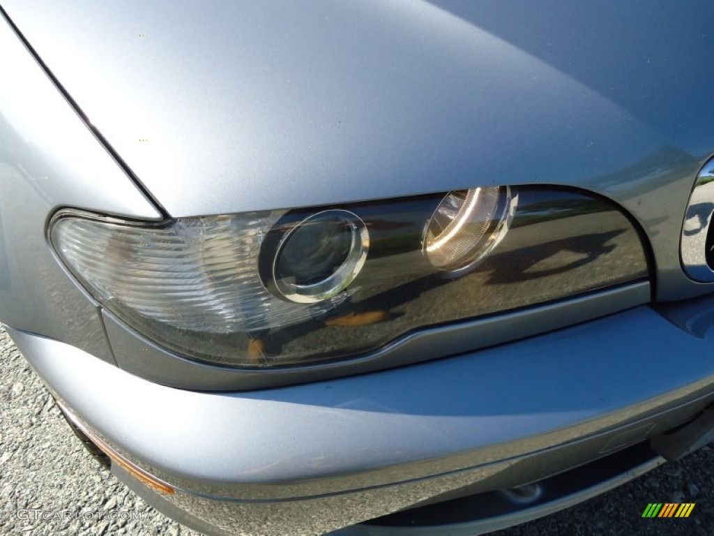 2004 3 Series 330i Coupe - Silver Grey Metallic / Grey photo #37