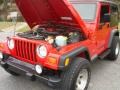 1999 Flame Red Jeep Wrangler Sport 4x4  photo #32