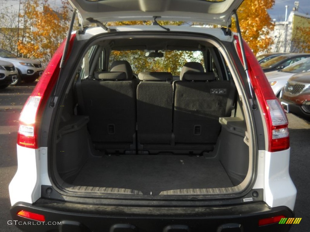 2007 CR-V LX 4WD - Taffeta White / Gray photo #6