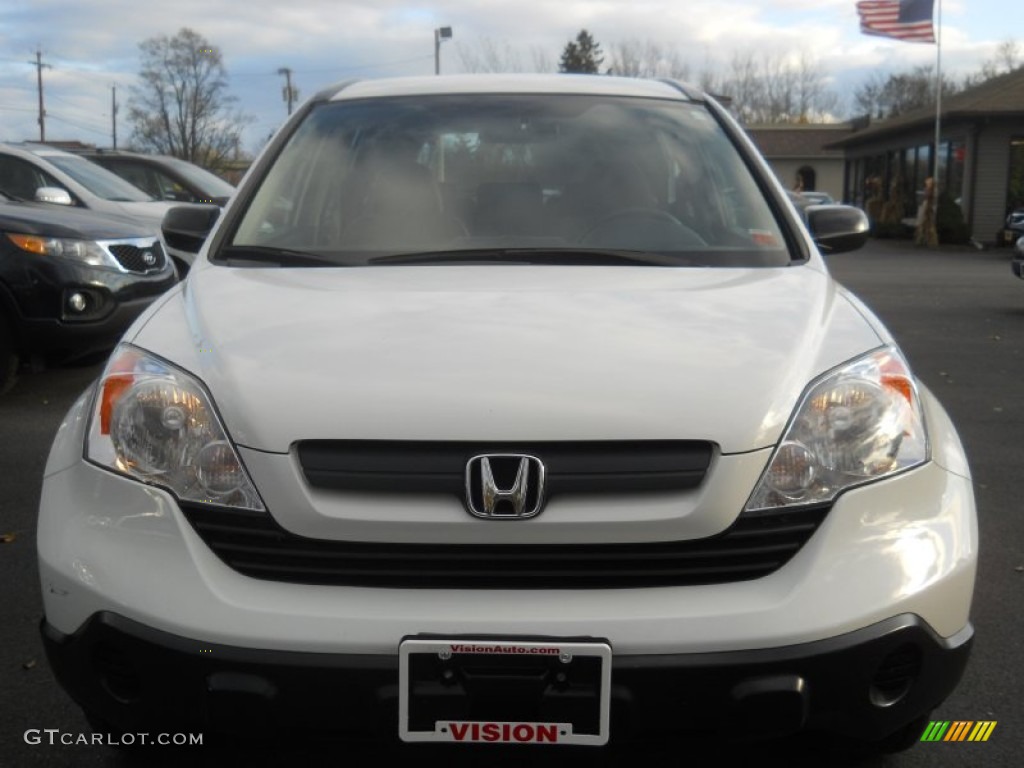 2007 CR-V LX 4WD - Taffeta White / Gray photo #15