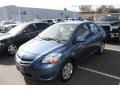 2007 Pacific Blue Metallic Toyota Yaris Sedan  photo #2