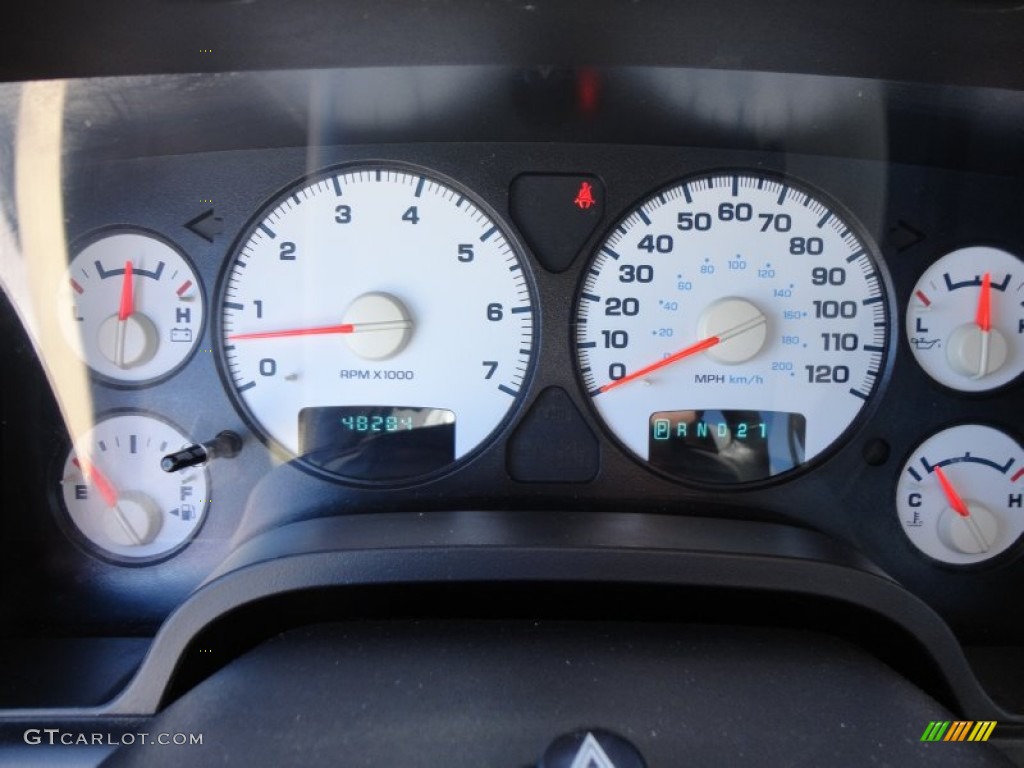 2005 Ram 1500 SLT Regular Cab - Flame Red / Dark Slate Gray photo #21