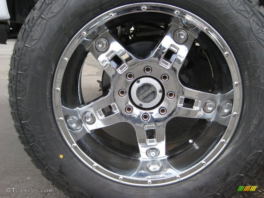 2007 Ford F250 Super Duty Lariat Crew Cab 4x4 Custom Wheels Photo #56463632