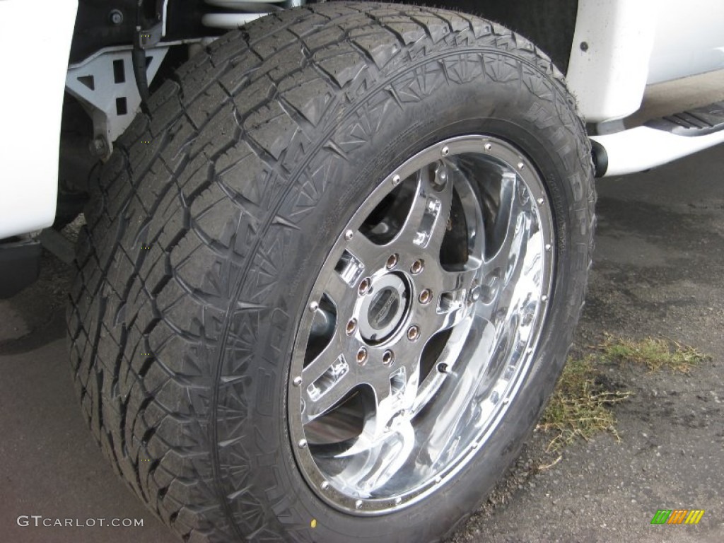 2007 Ford F250 Super Duty Lariat Crew Cab 4x4 Custom Wheels Photo #56463641
