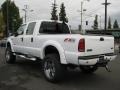 2007 Oxford White Clearcoat Ford F250 Super Duty Lariat Crew Cab 4x4  photo #14