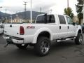 2007 Oxford White Clearcoat Ford F250 Super Duty Lariat Crew Cab 4x4  photo #22