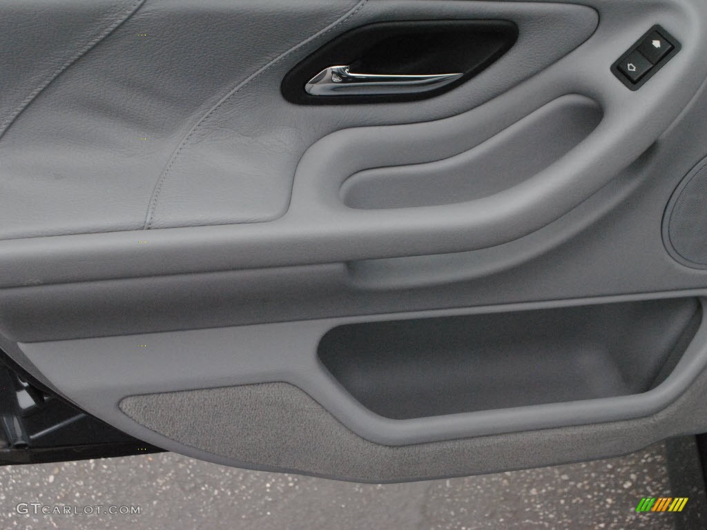 2001 7 Series 740i Sedan - Steel Blue Metallic / Grey photo #14
