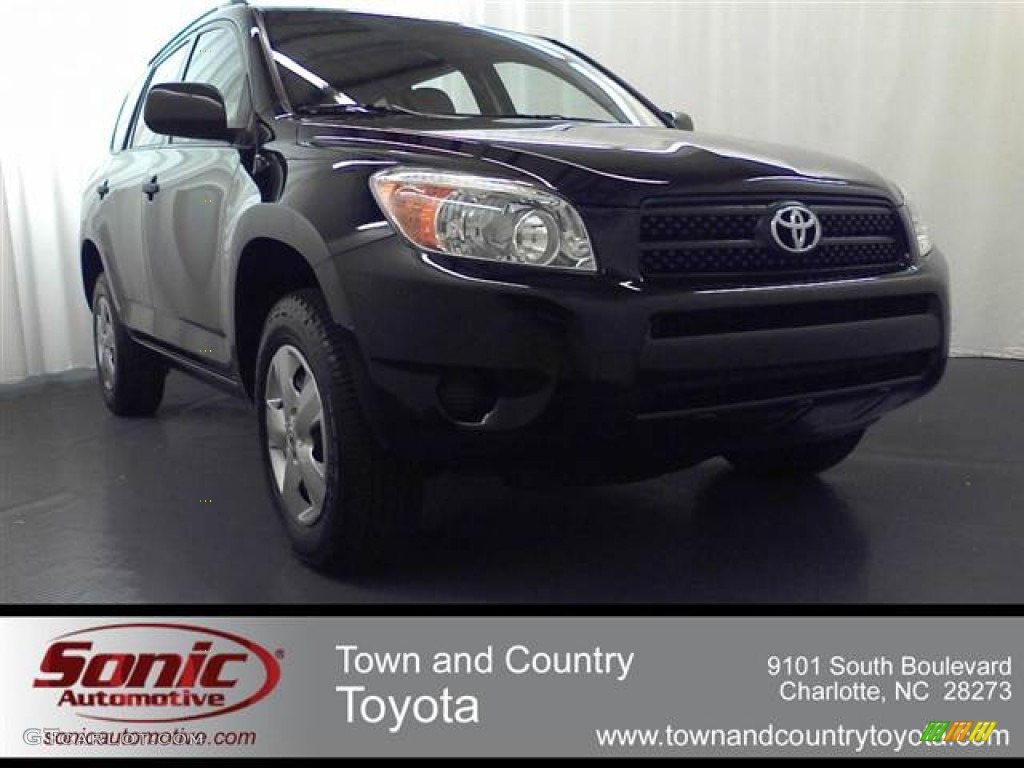 2008 RAV4 I4 - Black / Ash photo #1