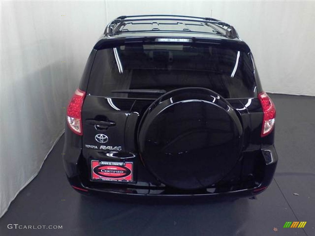2008 RAV4 I4 - Black / Ash photo #4