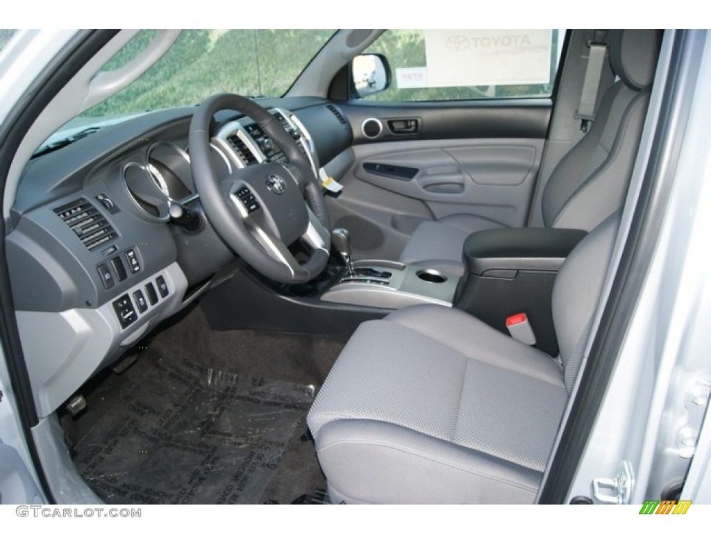 Graphite Interior 2012 Toyota Tacoma V6 TRD Sport Double Cab 4x4 Photo #56466101