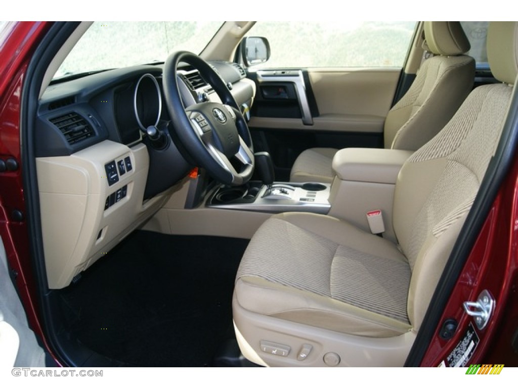 Beige Interior 2012 Toyota 4Runner SR5 4x4 Photo #56467100