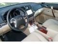 Sand Beige 2012 Toyota Highlander Hybrid Limited 4WD Interior Color