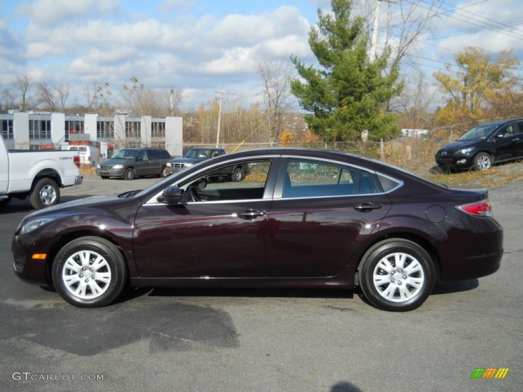 2010 MAZDA6 i Sport Sedan - Black Cherry Metallic / Black photo #2