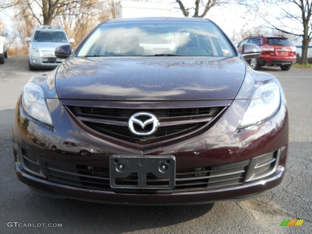 2010 MAZDA6 i Sport Sedan - Black Cherry Metallic / Black photo #4