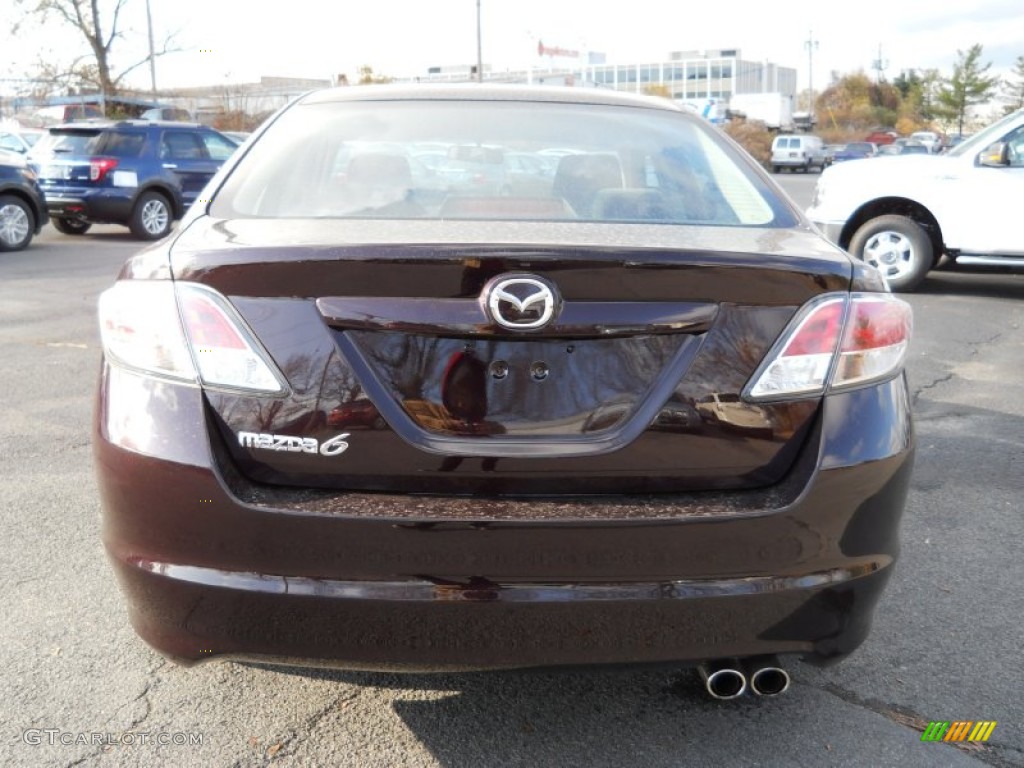 2010 MAZDA6 i Sport Sedan - Black Cherry Metallic / Black photo #5