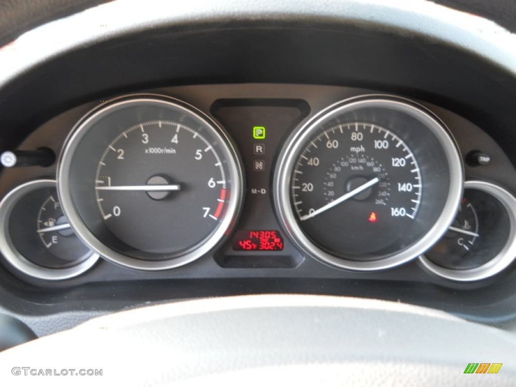 2010 MAZDA6 i Sport Sedan - Black Cherry Metallic / Black photo #12