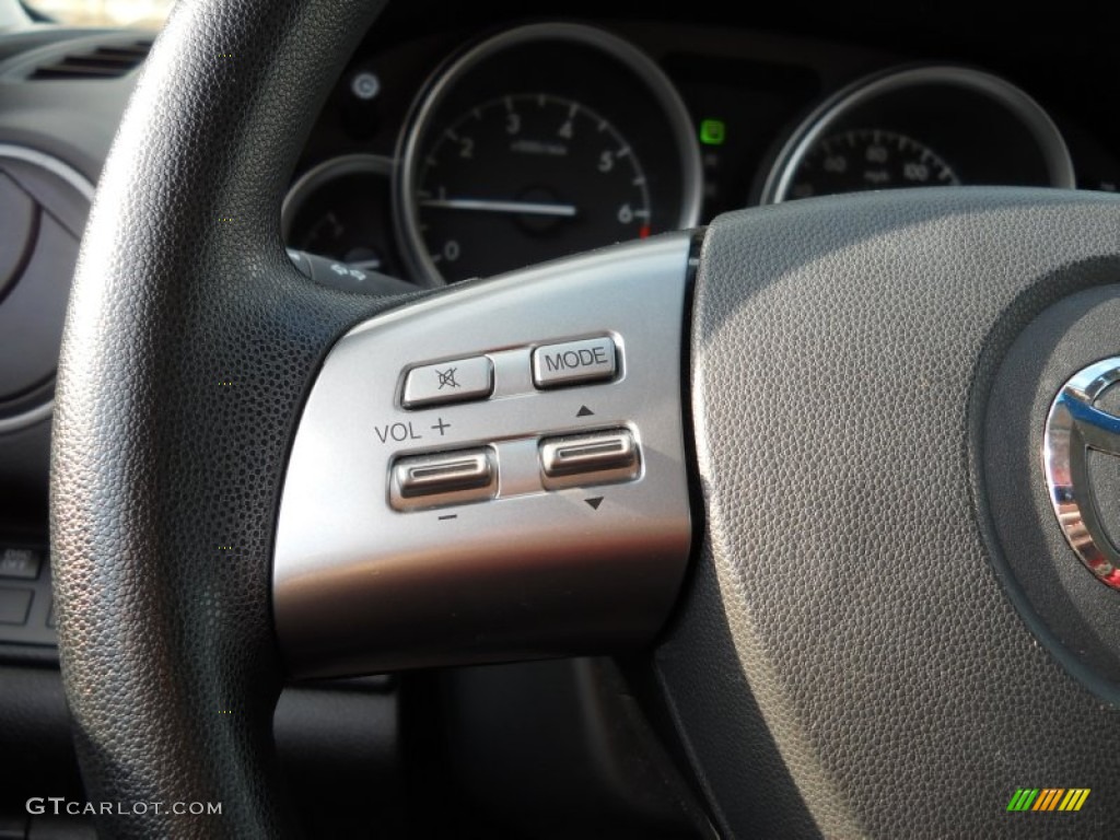 2010 MAZDA6 i Sport Sedan - Black Cherry Metallic / Black photo #13