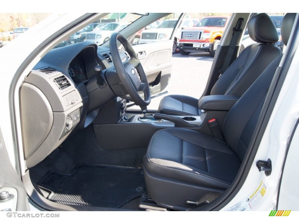 Charcoal Black Interior 2012 Ford Fusion Sport Photo #56471981