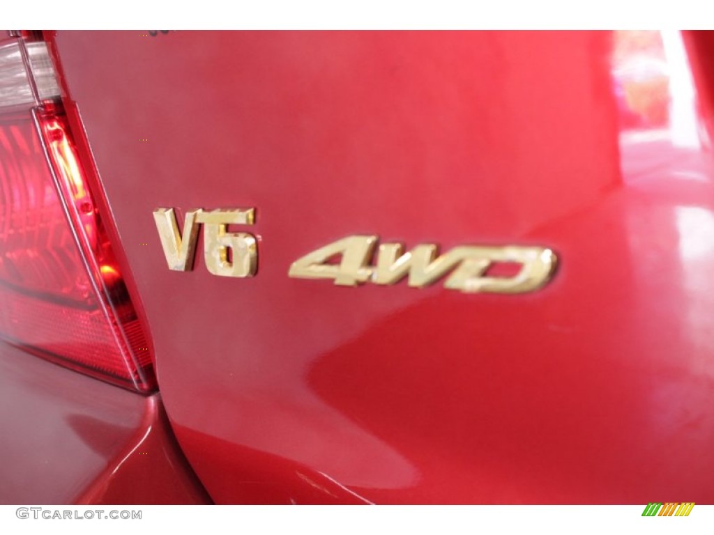 2002 Highlander V6 4WD - Sundown Red Pearl / Ivory photo #13