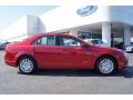 2012 Red Candy Metallic Ford Fusion Hybrid  photo #2