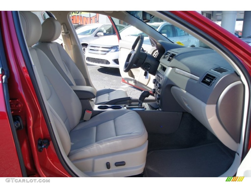 Medium Light Stone Interior 2012 Ford Fusion Hybrid Photo #56472323