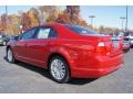 Red Candy Metallic 2012 Ford Fusion Hybrid Exterior
