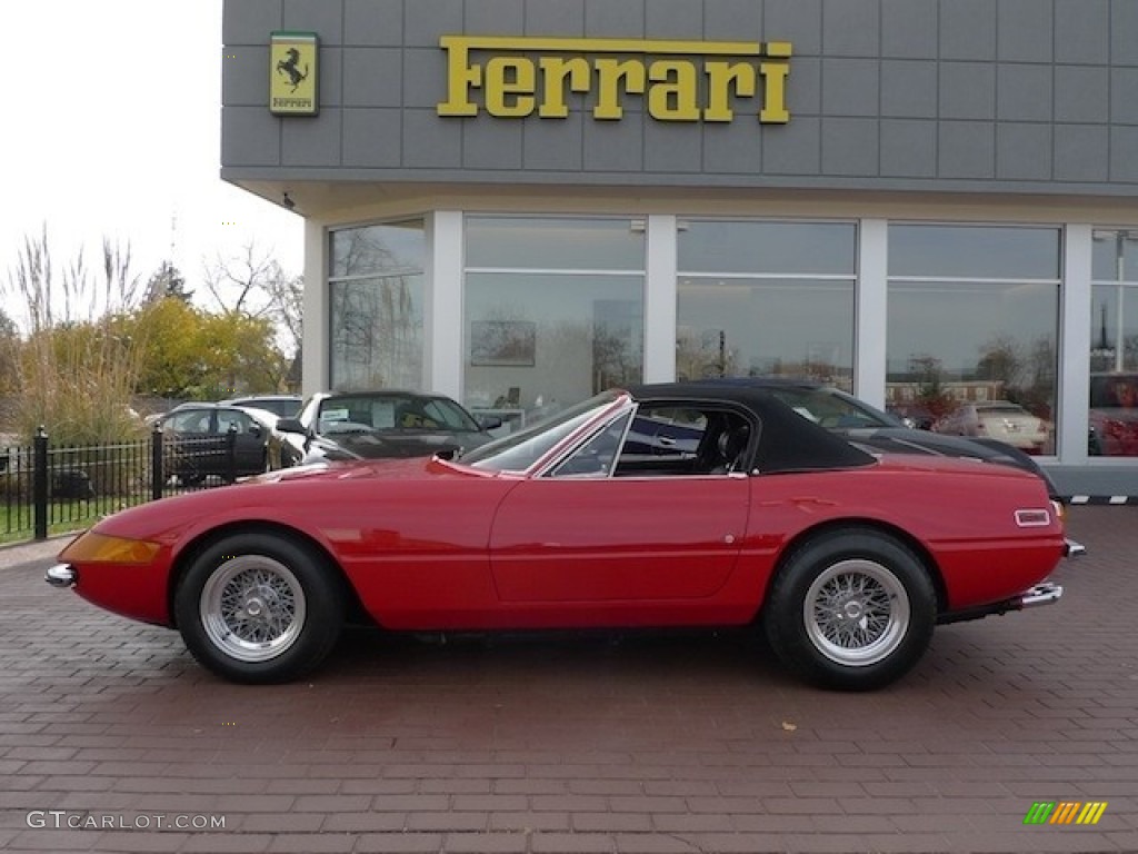 Red 1973 Ferrari 365 GTB/4 Daytona Spider Scaglietti Conversion Exterior Photo #56472725