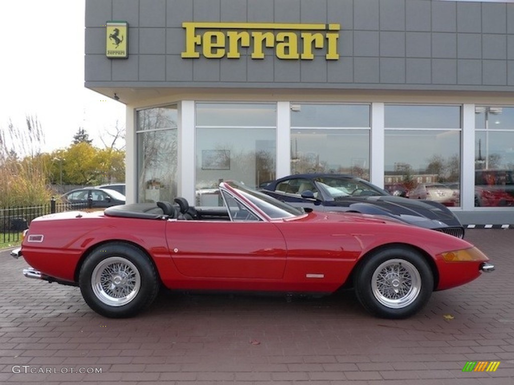 Red 1973 Ferrari 365 GTB/4 Daytona Spider Scaglietti Conversion Exterior Photo #56472908